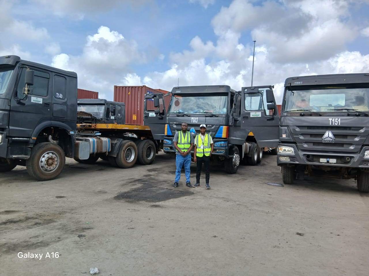 Dillyvest field staff with truck fleet