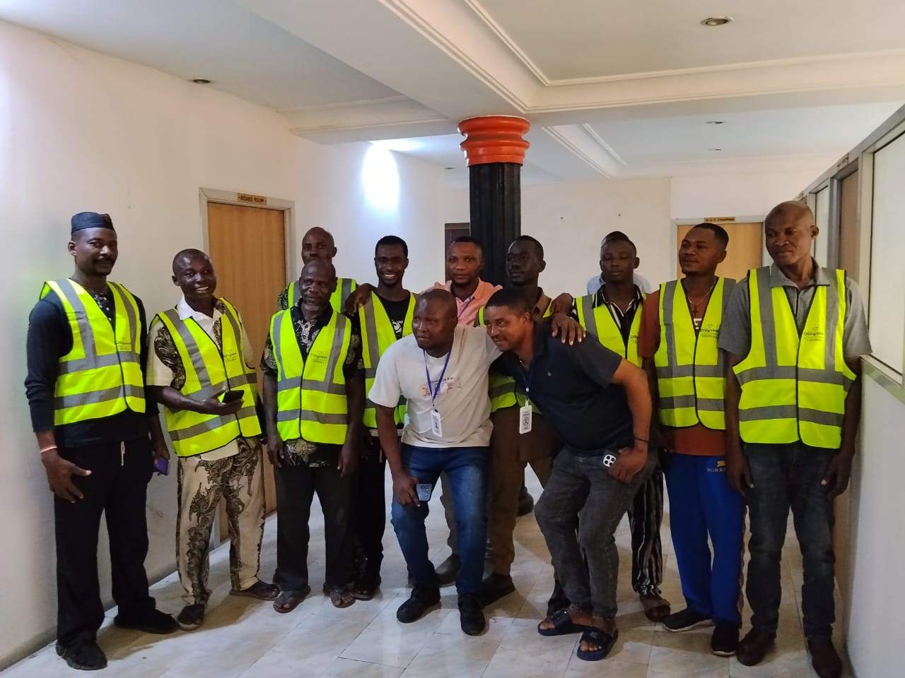 Dillyvest operations team group photo